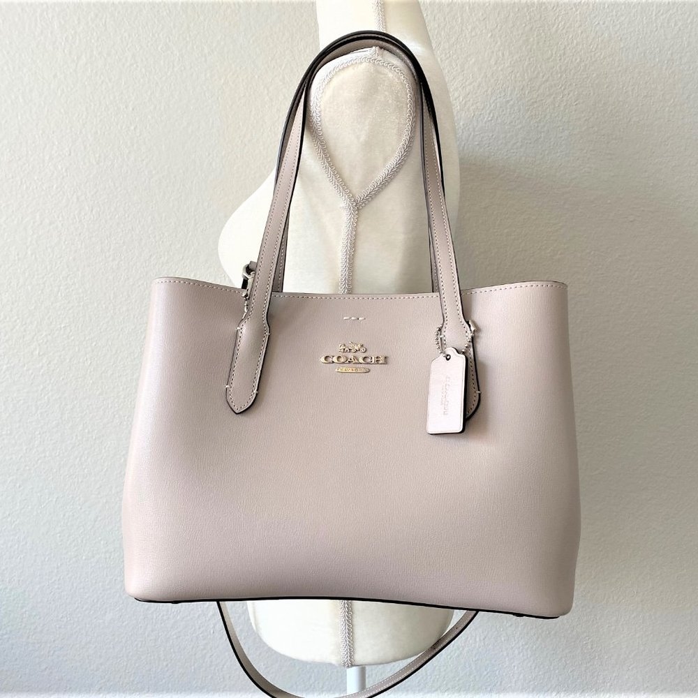 ✨NWT Coach Leather Avenue Carryall Shoulder Bag